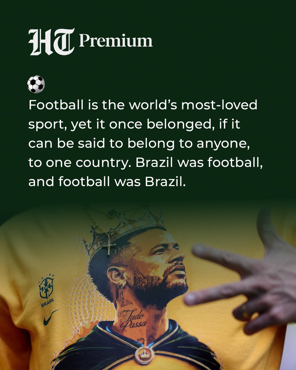 htTweets's tweet photo. #HTWKND | The muse has left them, the mystic is long gone. Young fans of the game don’t automatically associate beauty, artistry and sheer dominance with this country.

So when Norway — who last qualified for the World Cup in 1998, and was playing in the knockout round for only the third time in its history — dismissed Brazil from the ongoing tournament on July 6, it didn’t come as much of a shock to the world.

@RudraneilSengu1  ✍

#Brazil #FIFAWorldCup2026 #FIFAWorldCup

Know more 🔗 https://t.co/H3h05HZefl