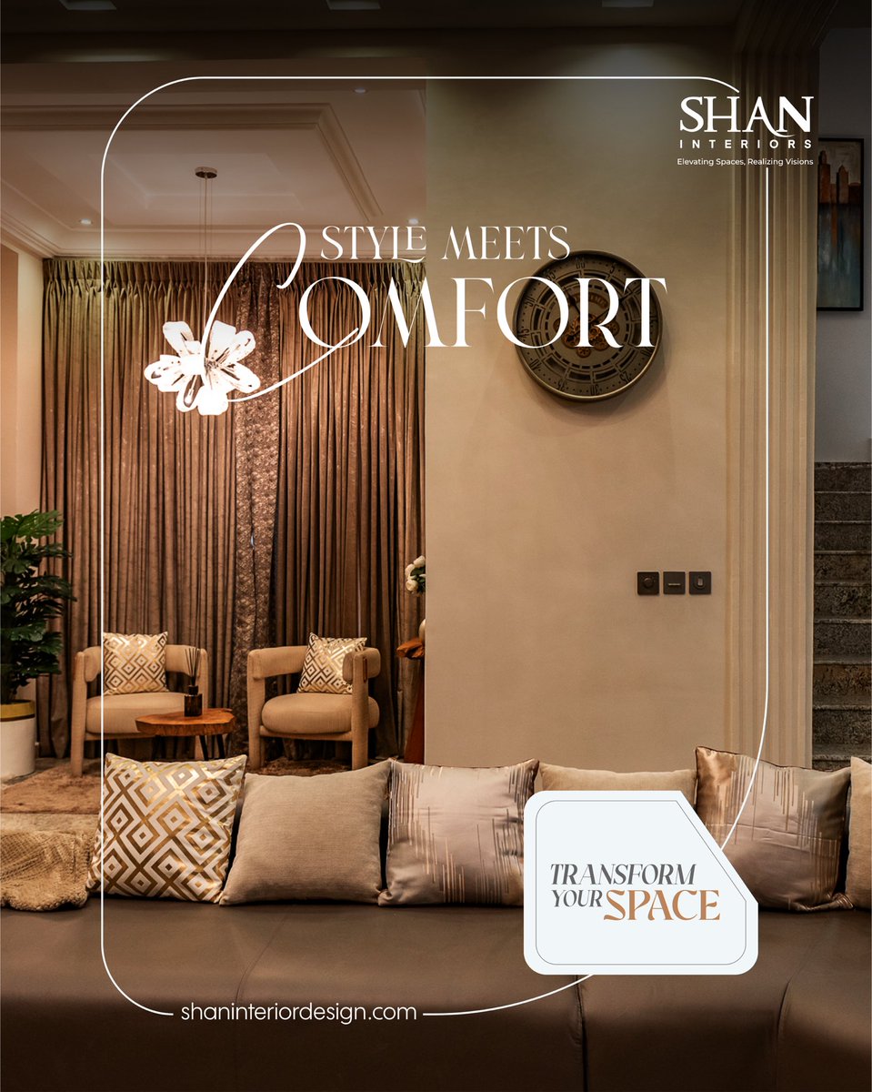 ShanInteriors's tweet photo. Comfort and style can coexist - get both! 🥰

Transform your space with Shan interiors. ✨

Book a consultation this week! 📍

#comfortliving #shaninteriordesign #spacetransformation https://t.co/vjK8LHTWcA