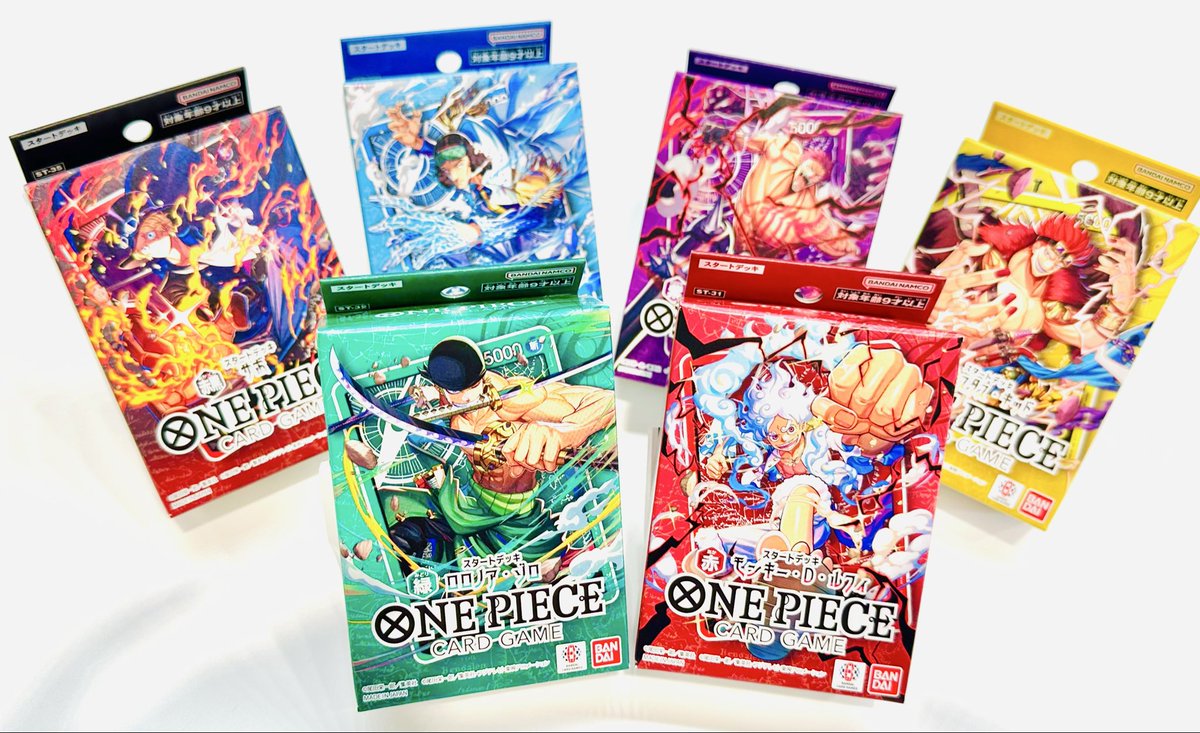 📣スタートデッキ販売情報📣 本日より ✨【ONE PIECE】スタートデッキ