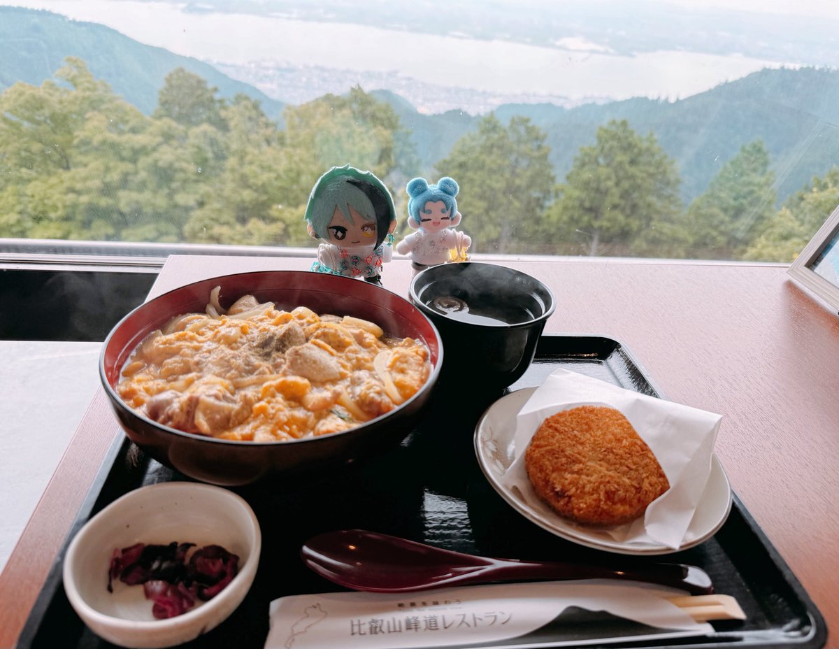 __hammmmm's tweet photo. 滋賀へ観光してきたよ〜！！！！
比叡山でお寺見たらきのこ発見したり…景色がいいとこで親子丼も食べた！！！あと近江神宮のとこでプリンかき氷も食べた！！！！！！！プリン！？となりおもろさで選んだけど本当にめっちゃ美味しかった https://t.co/vKe61PSiFC