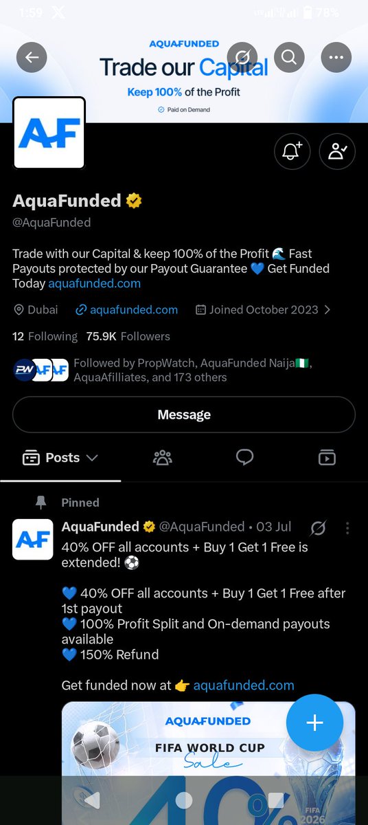 xusd774's tweet photo. @DaCryptoSheikh @AquaFunded @LewisAquaFunded @RonTrd1 @mhidxe @Dan_BabaFX @CharlesFT_ @SamuelBuk38135 
@Mahmoud1216467 
@opiowalter1997 https://t.co/6Wj4zJJtcw