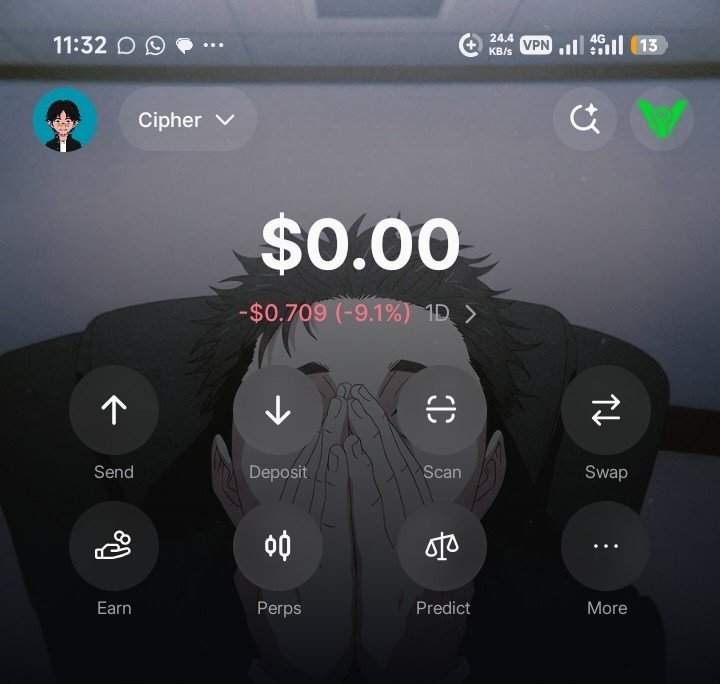 cipherctl's tweet photo. bought a coin, sold below my entry, 
now it's above kek

sent the remainder to betsonic
now I have nothing.

how's your sunday going? 🫪 https://t.co/weedfqAla5
