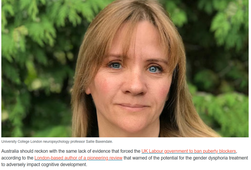 WRP_NZ's tweet photo. "A neuropsychologist who went looking for evidence that puberty blockers were safe for children’s brains found ‘absolutely none’. She says Australia needs to reckon with that uncomfortable truth." (&amp; NZ) https://t.co/FXh8bXv9Z5 https://t.co/l31ieGm55a