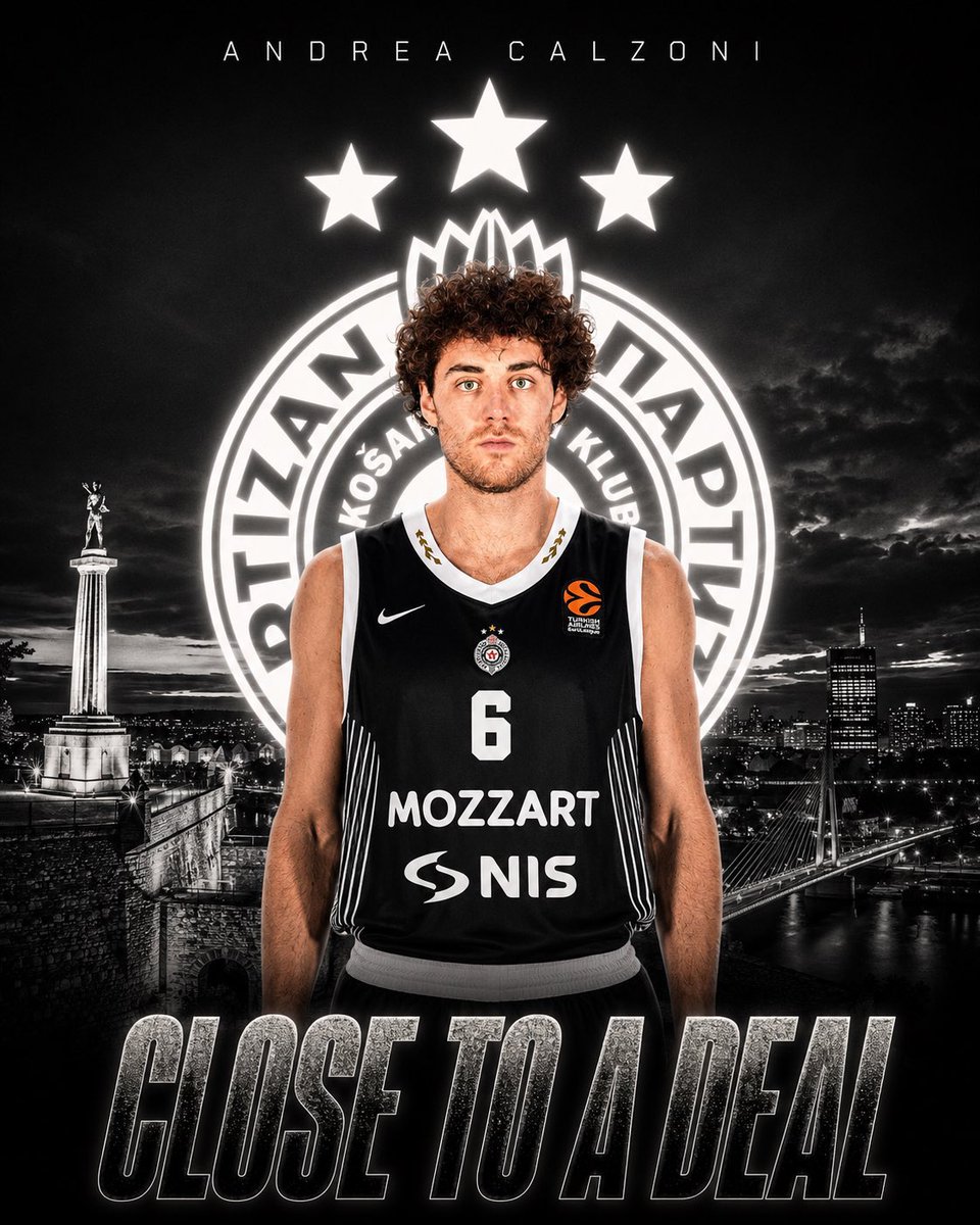 Andrea__Calzoni's tweet photo. 💣⏳Alessandro Pajola is close to a deal with KK Partizan, I can confirm @MozzartSport 

Last details are missing and then Pajola will sign a contract with the Serbian team.✍️

#EuroLeague #KKPartizan #Partizan https://t.co/w1Nag7zUU2