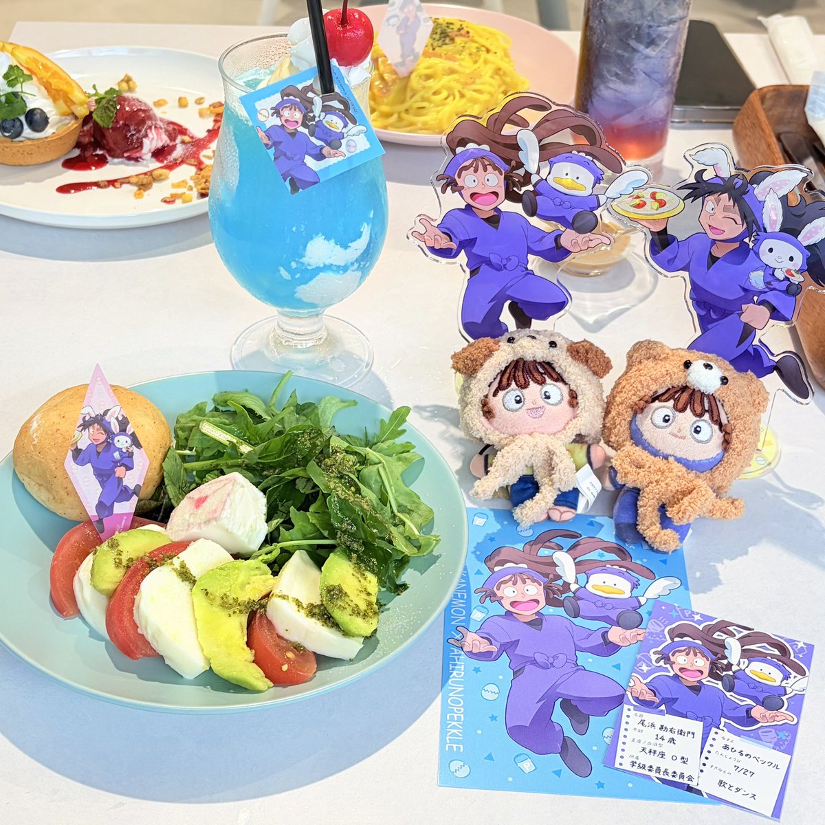 ajmtgx2's tweet photo. アモカフェ🫶🏻︎ ̖́-
めちゃめちゃ楽しみにしてたから行けてHappy✨️
幸せ空間だった〜ʚ💙ɞ https://t.co/CWtLHipzUb