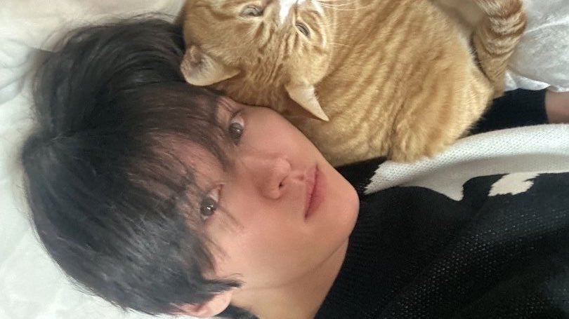 minolinori's tweet photo. laying down barefaced and pretty ~~ https://t.co/MxoVImtYDq