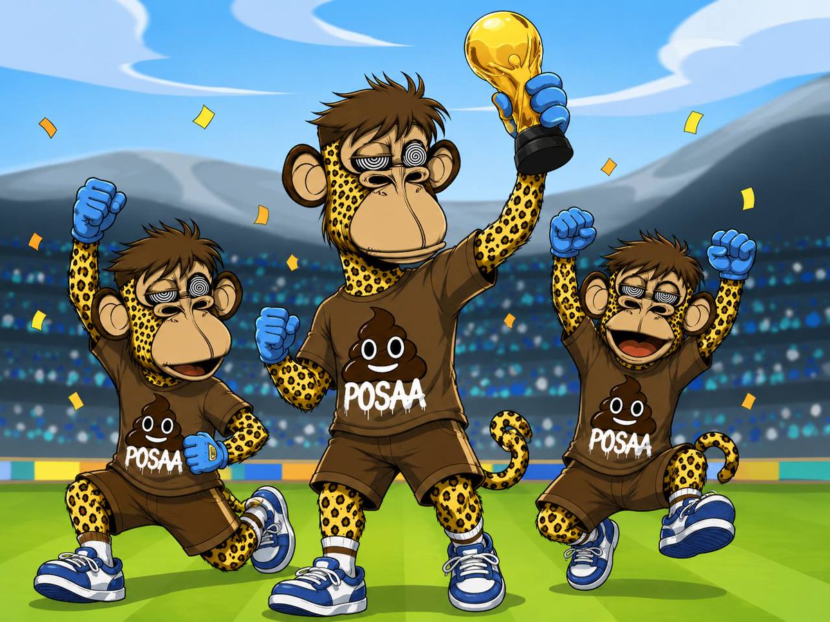 Posaa_xrpl's tweet photo. GM 
The world cup is in its final stages, while $POSAA is in its early stages, we are early. 
Don’t miss it! 

Buy here: https://t.co/dn4e1p5RvF https://t.co/a5h6rxyimD