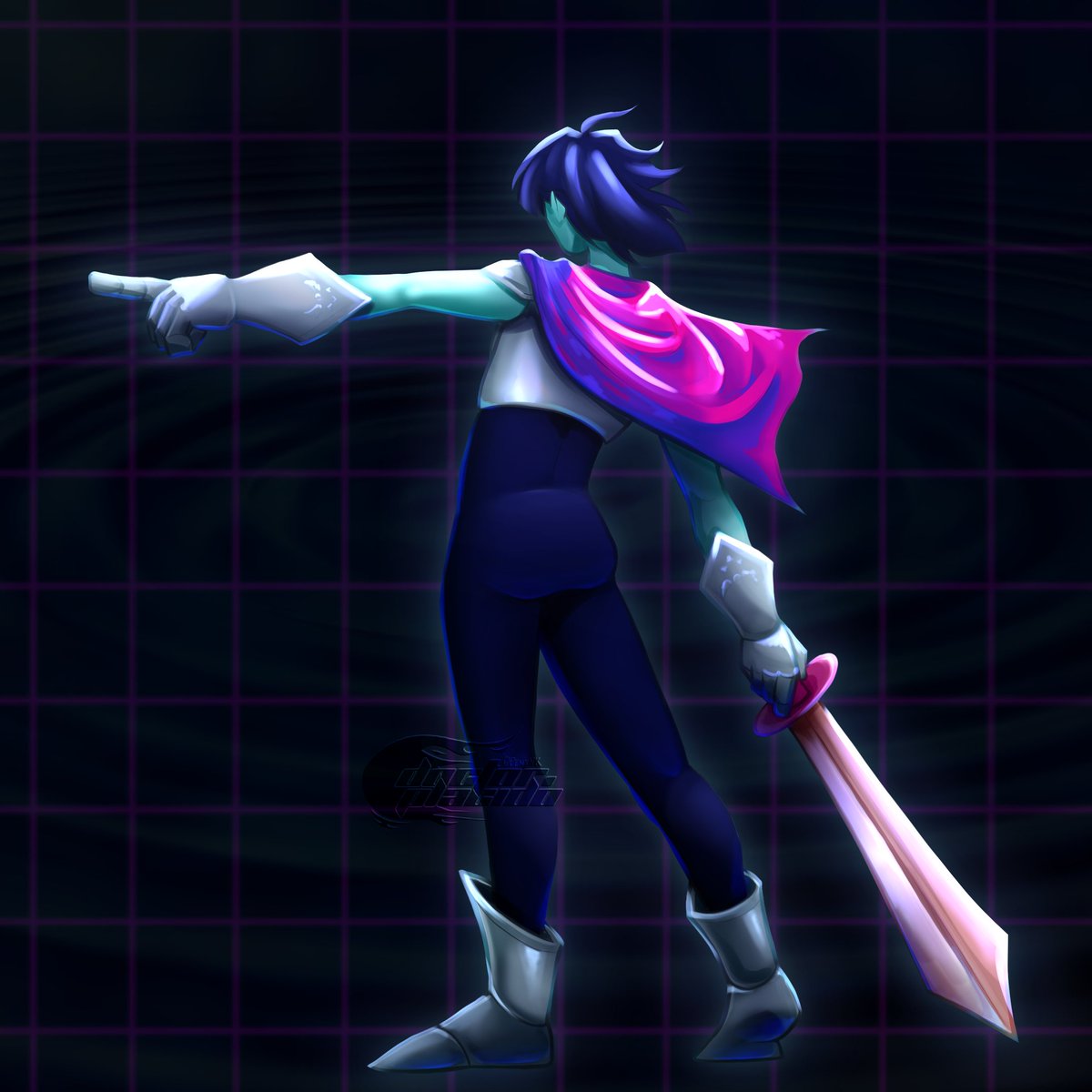 PentVk's tweet photo. Kris stop aurafarming it's scaring the enemies
#deltarune https://t.co/IszaTzMfCi