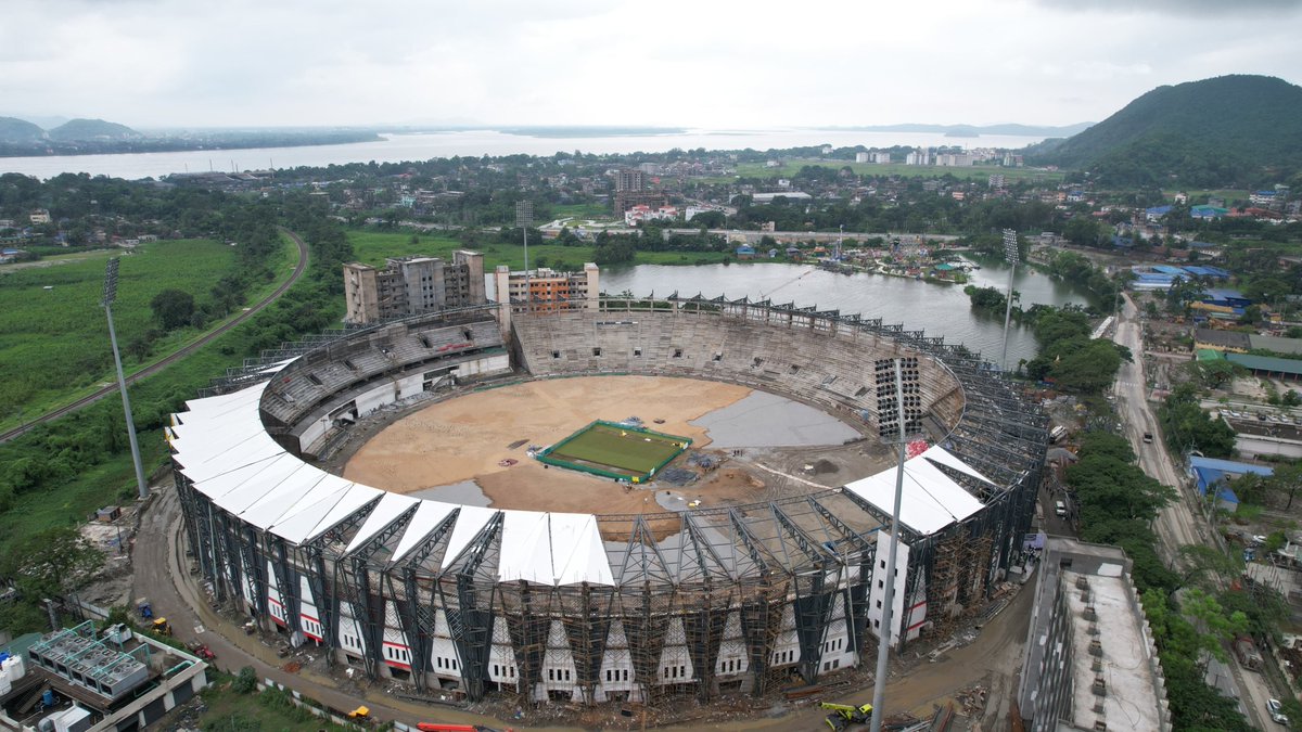 himantabiswa's tweet photo. This is the Amingaon Complex in Guwahati, which we are developing as an integrated sports complex- indoor stadium, cricket stadium, swimming pool, players' hostel and much more.

Not only will this ground up approach develop local talent but also enable us to host premier events. https://t.co/5q41LcRmjU