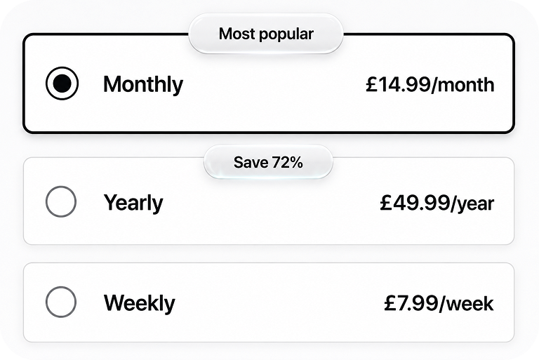 Pricing
