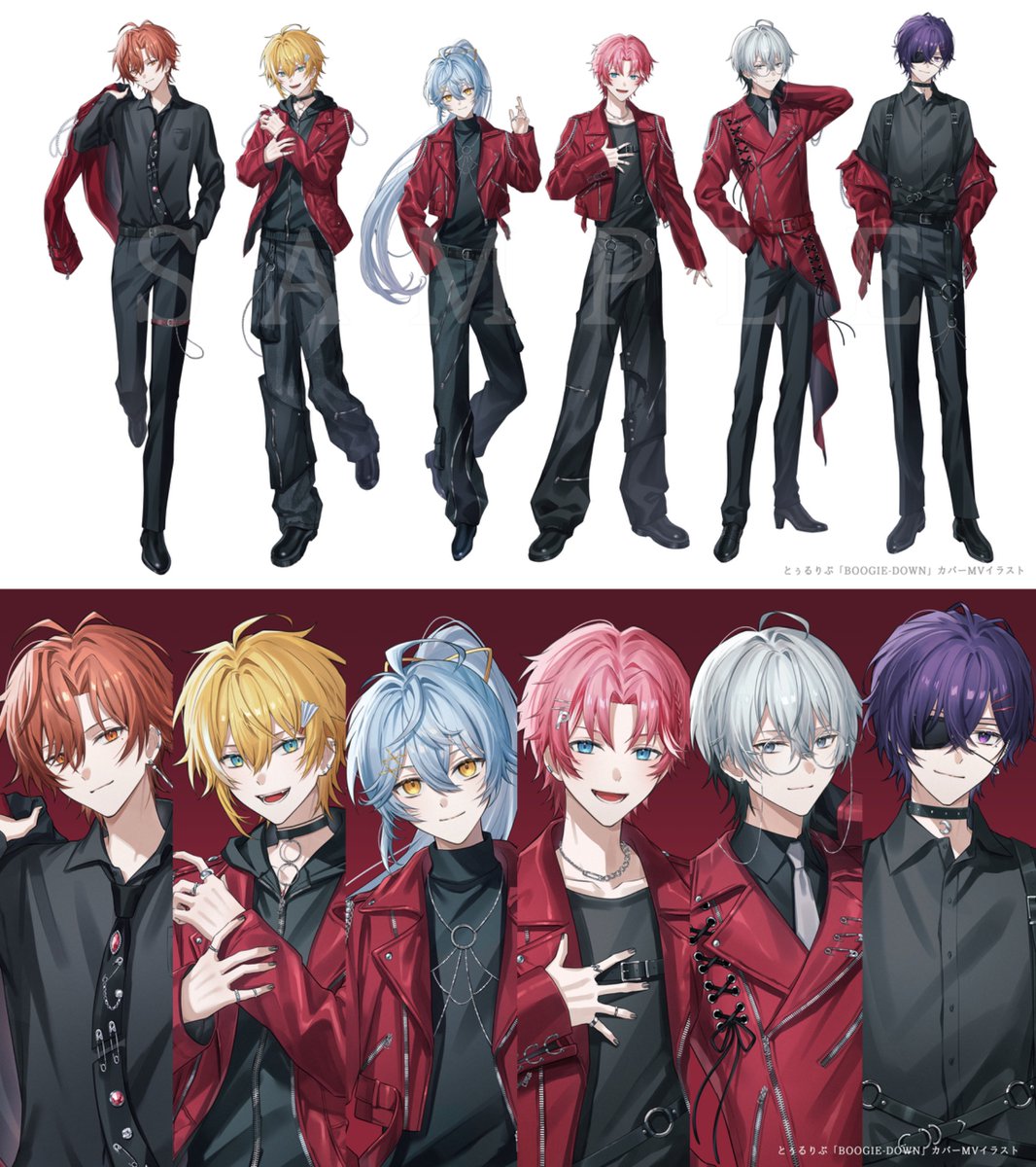 Azuma_Hatori's tweet photo. 〔 work 〕
とぅるりぷ「BOOGIE DOWN」
カバー MVイラストを担当させて頂きました🙌 https://t.co/rTwWCQRkyu