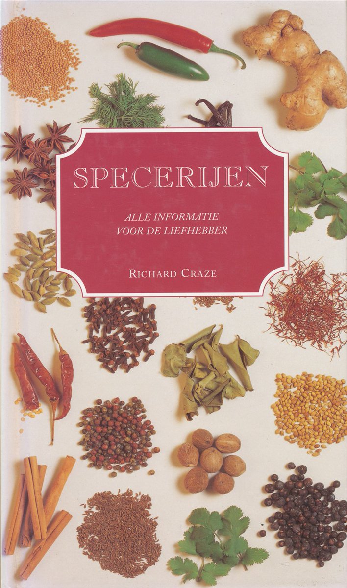 MBJB_boeken's tweet photo. Toegevoegd aan onze webshop het boek "Specerijen" . Bevat alle denkbare informatie over het culinaire, cosmetische en medicinale gebruik van specerijen. Ga naar: https://t.co/e7Ru0tuIVw #specerijen #RichardCraze @MBJB_boeken https://t.co/JAS6VkwtrG