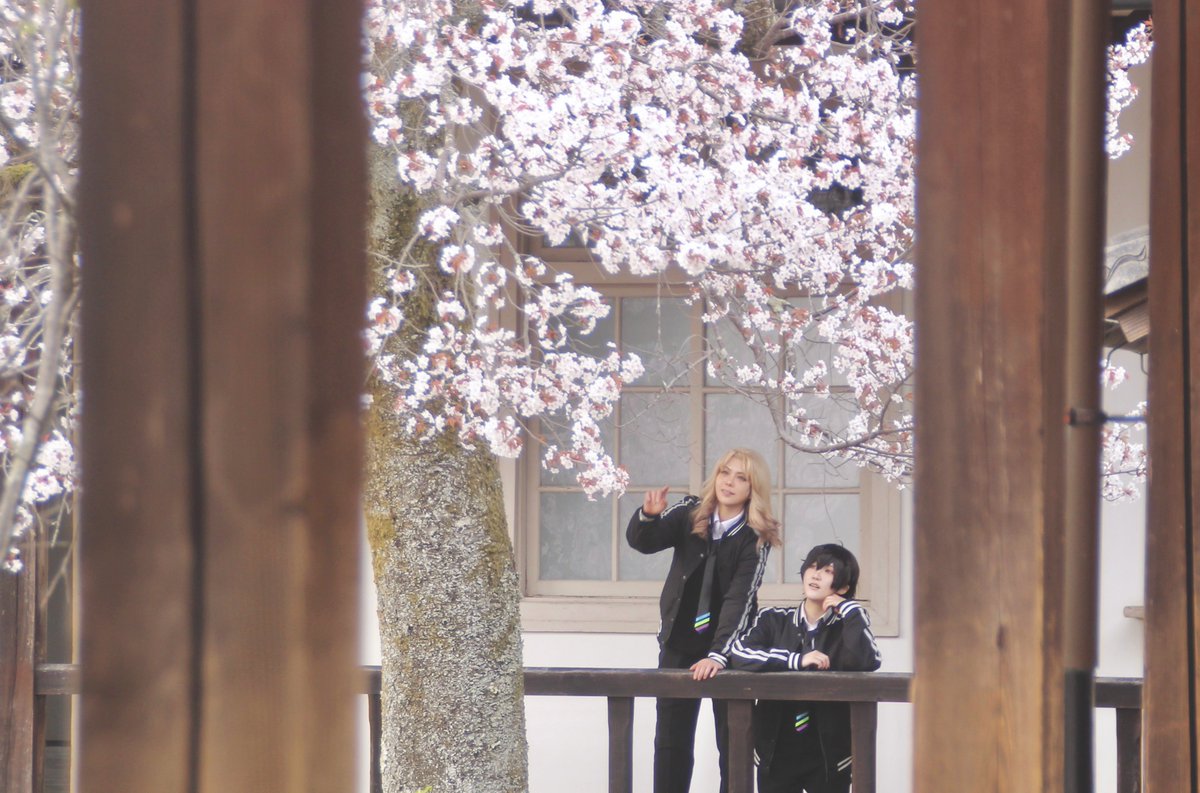 chiyo_00's tweet photo. 【vt🅰️🏫／cosplay】

春に置き去りの友人へ

📚chiyo 👹ひなこさん
Photo りんさん
#chiy0_cos https://t.co/odoAzvPJEL