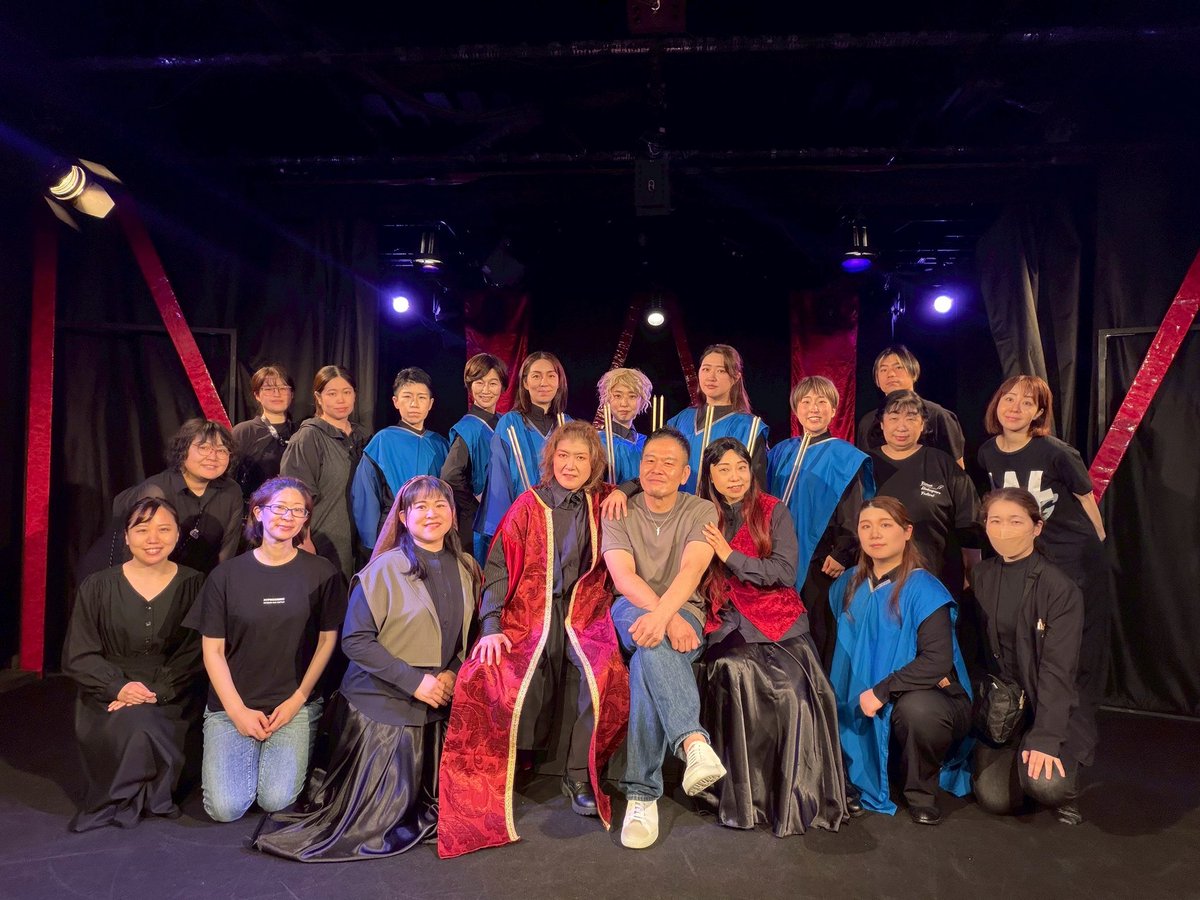 KaikohCocolon's tweet photo. 演劇集団☆邂逅『音劇MACBETH』無事終了いたしました。
お忙しい中、ご来場くださった皆様、思いを寄せてくださった皆様、本当にありがとうございました。

＃オトゲキマクベス https://t.co/jbnJguOnvE