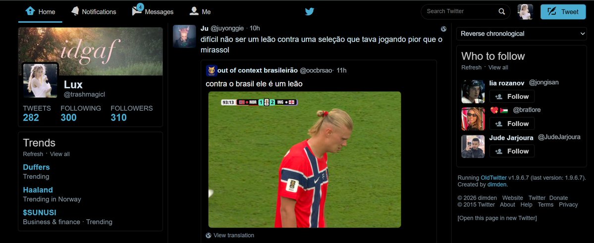 Lux tweet media