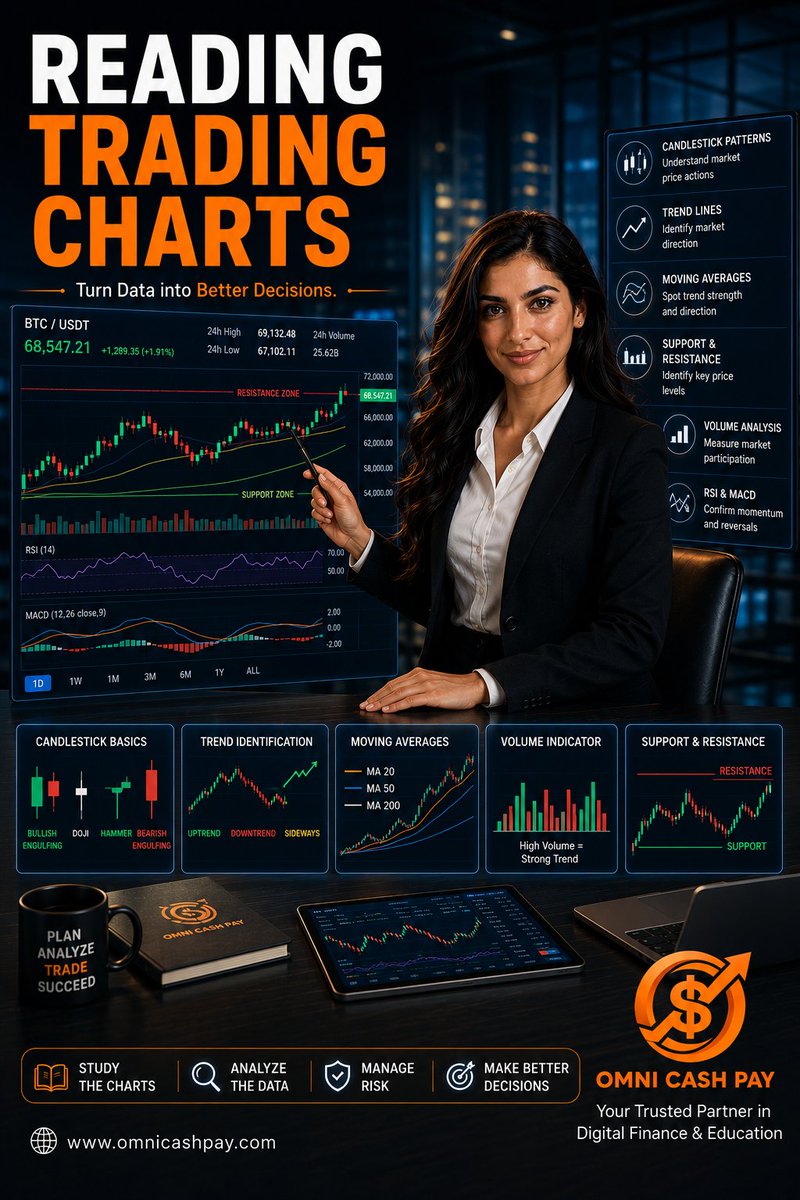 omnicashpay's tweet photo. 📊 Every chart tells a story.

Learn how to read candlestick charts, market trends, and technical indicators with Omni Cash Pay.

🌐 https://t.co/s0sJFoZyv7

#OmniCashPay #TradingCharts #TechnicalAnalysis #CryptoEducation #DigitalFinance https://t.co/pCu6TzF9Ot