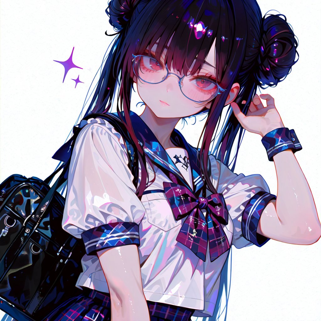 nijiironokoukei's tweet photo. 【告知】「#AI月曜日の制服少女」を開催します✨

開催概要は以下に記載の通りです！ 

！！今から！！
7/12(日)～7/13(火)の23:59まで！

本当にお気楽な気持ちで参加してみてください☺
ふるってのご参加をお待ちしております！

気楽に参加していただきたいという趣旨で
開催する当イベントです⭐
(男の娘も可)

「#AI月曜日の制服少女」タグをつけていただいた方には「虹色」がお邪魔しに行きます⭐

※注意：リプは希望制になります⭐
投稿時に💭や、リプ希望など明記して下さい！

※注意：過度にセンシティブな投稿はお控えください。個人の責任での投稿をお願いします。

※今回の第10回で一区切りとなりまして
来週からの1ヵ月間は別企画を実施します

制服プロンプトもALTに置いてありますので、そのまま貼り付けて、投稿でも大丈夫ですよ！
お気楽にご参加ください☺

今週のにじちゃんコーデは「ファンタジー・リボン・セーラー 制服」です🌸

どうぞよろしくお願いいたします💞
