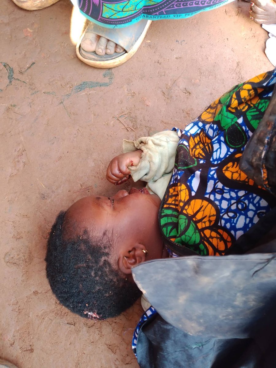 OriginalPeejay's tweet photo. Two months-old baby &amp; nine others of thesame family slaughtered late night in Riyom, Plateau State by Fulanies https://t.co/rAdmzEeiTn