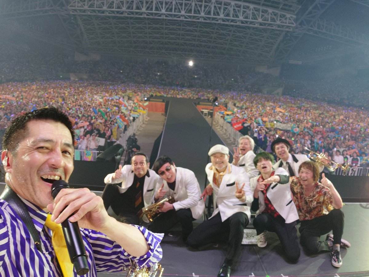 a_yanaka's tweet photo. スカパラ神戸・EIGHT-JAM FES 2026終了。大好きなSUPER EIGHTのエイトジャムフェスに出演出来て大変光栄でした。SUPER EIGHT、ヤマサキセイヤとのコラボも披露。両者最高過ぎました！😭 沢山のコールにこたえて下さって、終始楽しそうに盛り上がって下さって、皆さま本当にありがとうございました。 https://t.co/C9lgKzSkeI