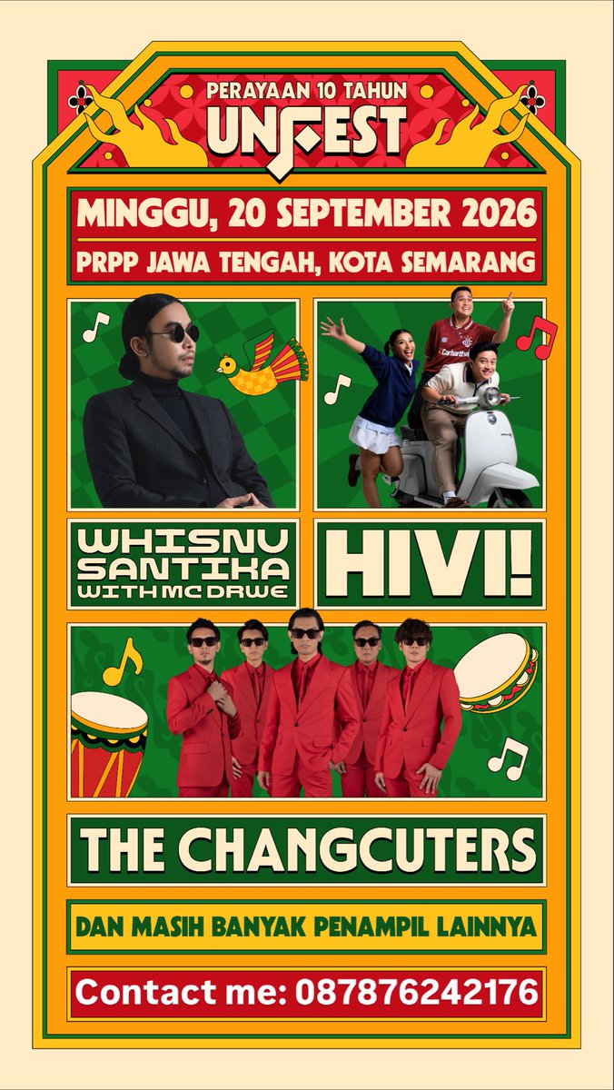 psycutees's tweet photo. @unicefess ADA TULUS DI UNFEST 10‼️

✅ 100% AMAN, AKU DIVISI TIKETING.
✅ SPECIAL PRICE DI AKU https://t.co/IBu5XIHOPi https://t.co/EAbsCW8WoI