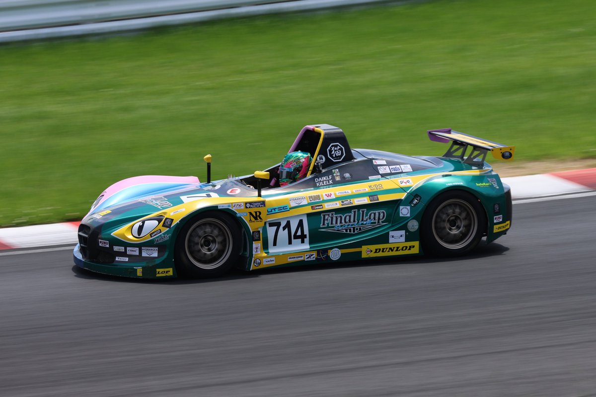 クラス3位おめでとうございます👏👏 MEC120 #714 FinalLapRacing 金本