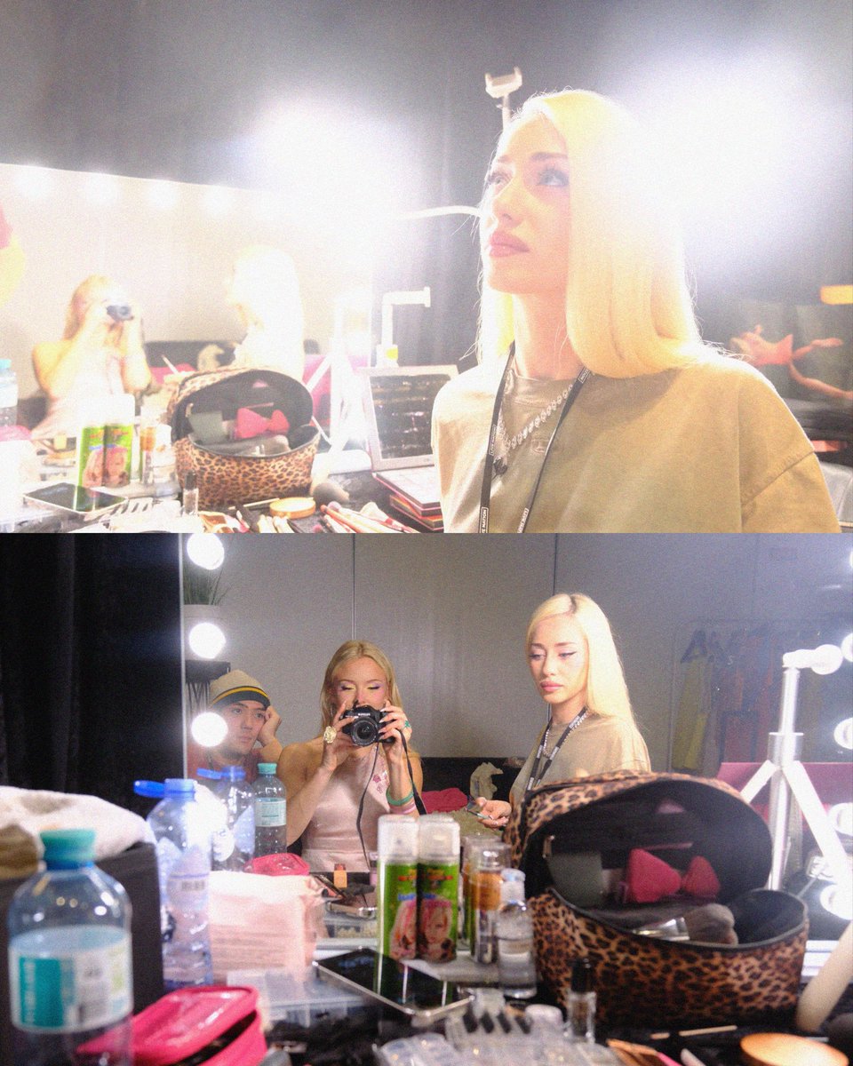 sophiasinotx's tweet photo. throwback to our first ever show glam for the midnight sun tour 252 days ago @zaralarsson ✨ https://t.co/GF4Pv8TPoV