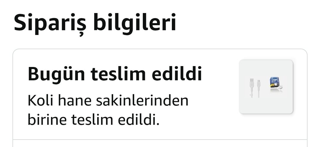 kcenani's tweet photo. @AmazonHelp son iki haftadır Pazar günleri Nişantaşı'na yapılan sipariş teslimatlarınızda sorun yaşıyoruz. Kuryeniz paketi "hane halkından birisine" teslim ettiğini ifade ederek teslimatın gerçekleştiğini iddia ediyor. Geçen hafta paket 13 saat sonra apartmandan birisi tarafından bize teslim edildi. Bugünkü sözde teslim edilen siparişin akıbeti ise hâlâ belirsiz.
Ya Pazar günleri teslimat seçeneğini kaldırın,
Ya kuryelerinize sisteme paketi teslim ettiklerini iddia ettikleri kişinin açık ismini ve TCKN'sini kayıt ettirin,
Ya da daha düzgün kuryeler ile çalışın.