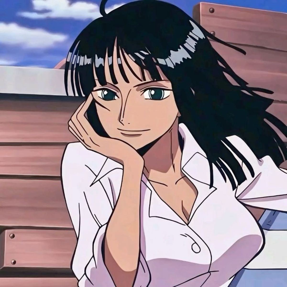 tris ✦ watching one piece! tweet media