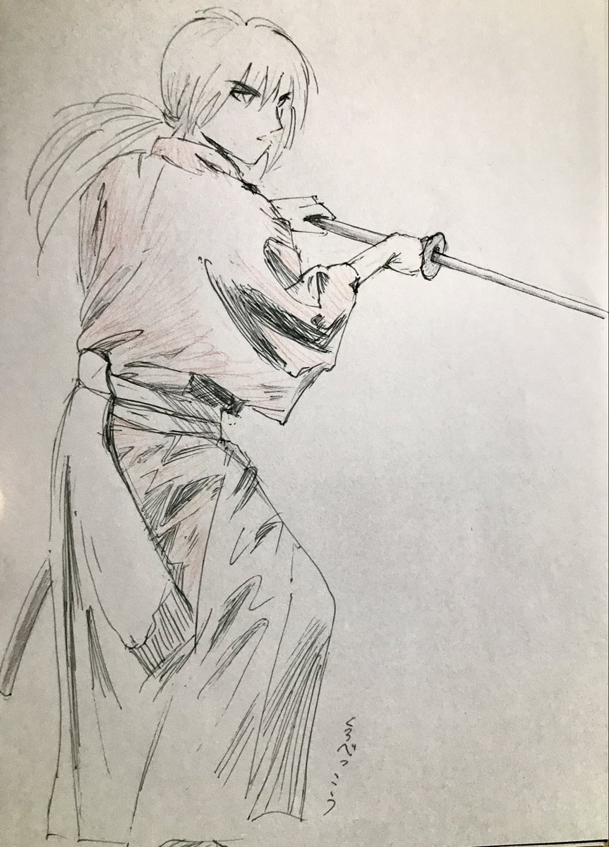闘ってる剣心練習その2