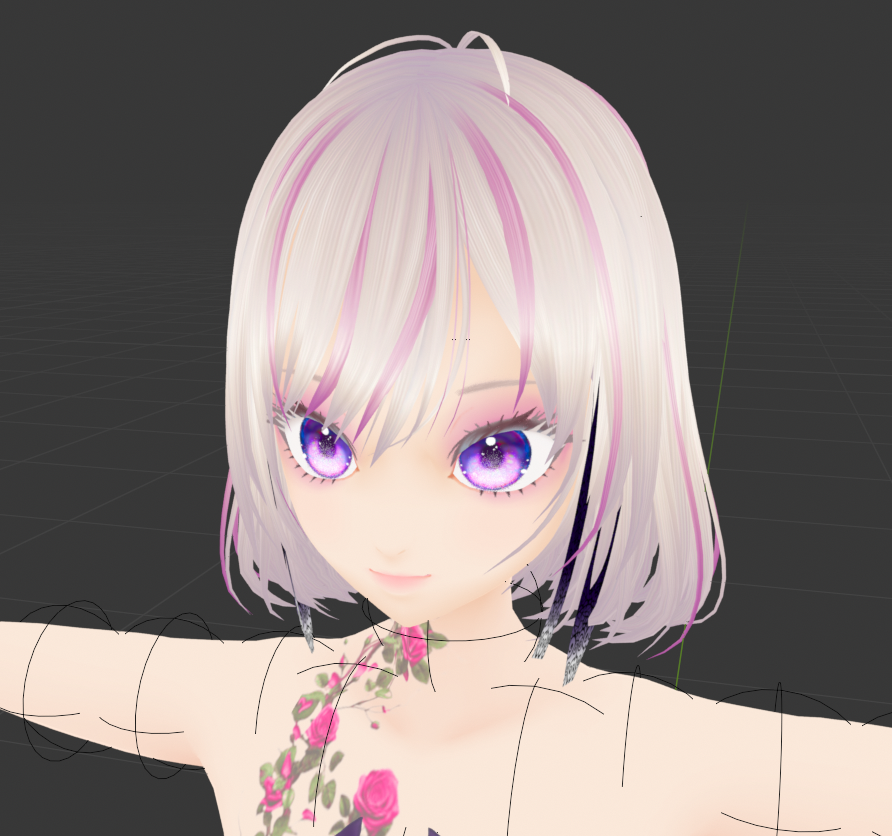 smokii_studio's tweet photo. 【モデル製作中】
髪にもメッシュ入れて、ヘアアクセも付けてみました。
tattoo入れたので、ちょっと派手めにしてみたけど、この際メイクも変えてみようかなぁ。
スカートは一枚増やして、前よりもボリューム感出るようにしてます。

#blender #VRoid #photoshopart https://t.co/c3A3xQDKmL