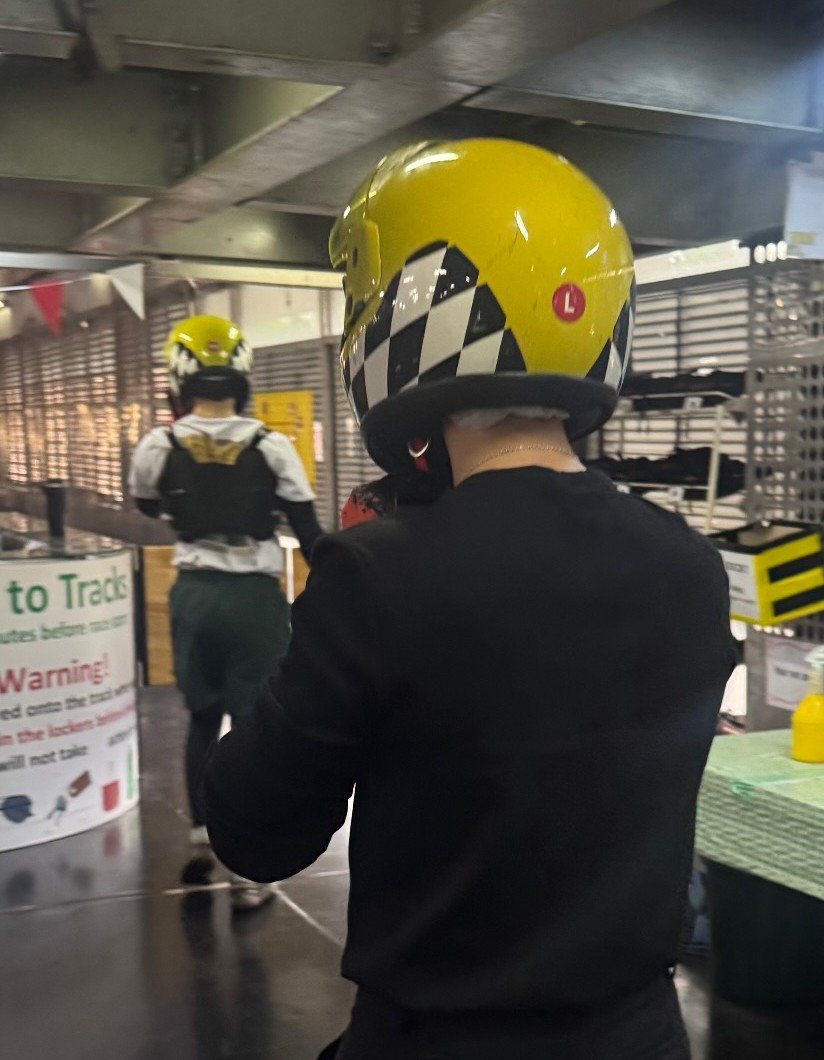 tannsbe7ry's tweet photo. jimmy go kart-ing with the BAS team 🥺

#jimmyyjp https://t.co/p8LRtdr5EB