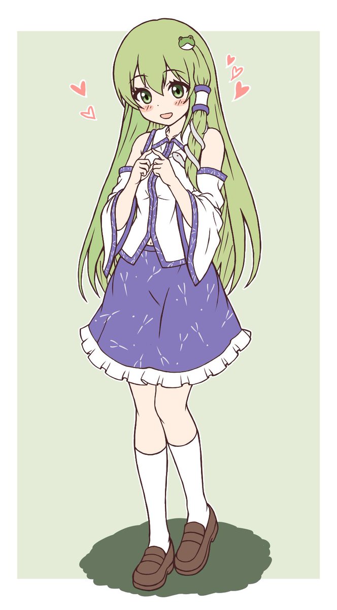 jyujyu_25's tweet photo. 前回の諏訪子さまの続きを描いてみました🐸💕

早苗「あ、あの……このまま少しの間、見つめていても良いですか……？」

諏訪子「……？ いいわよ。
早苗は変な子ね、そんなに私の姿が珍しいの？」

https://t.co/okMFsajMWD

#東方Project #東風谷早苗 #洩矢諏訪子 https://t.co/sTxg6gITMP