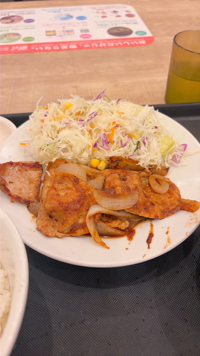 p8sub's tweet photo. 松屋の生姜焼き、生姜焼きだけど生姜焼きではない何かに感じるな https://t.co/uOQCD1UzDw
