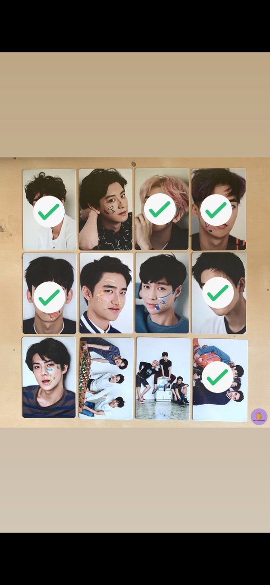 ThisIsAll10's tweet photo. Wtb EXO SG 16 yang belum di tandai ini yaa. No bundle https://t.co/VurwM1eiHd