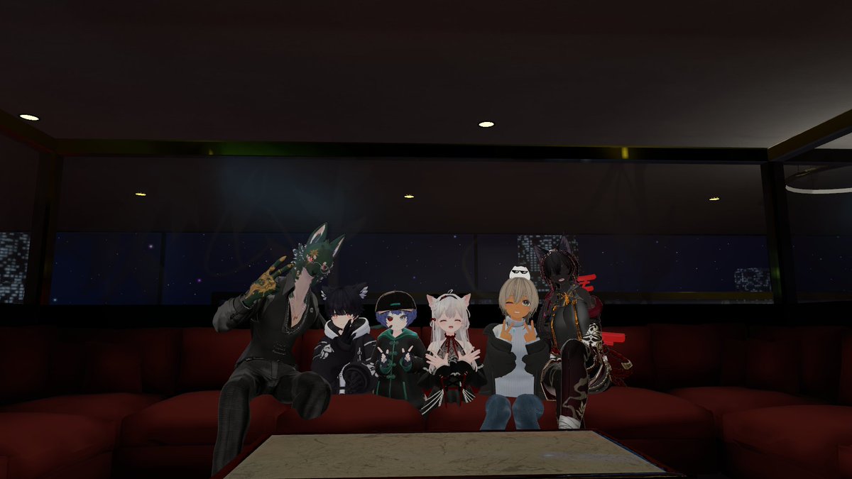 shiro_6345's tweet photo. 前々から気になっていた #barskeleton_VRC へ初めて遊びに行ってきました~!
雑談あり、掛け合いあり、隣の席でヨシヨシされていたりと騒がしくも楽しい時間でした!
また行こう・・・! https://t.co/XjaUVAshhE