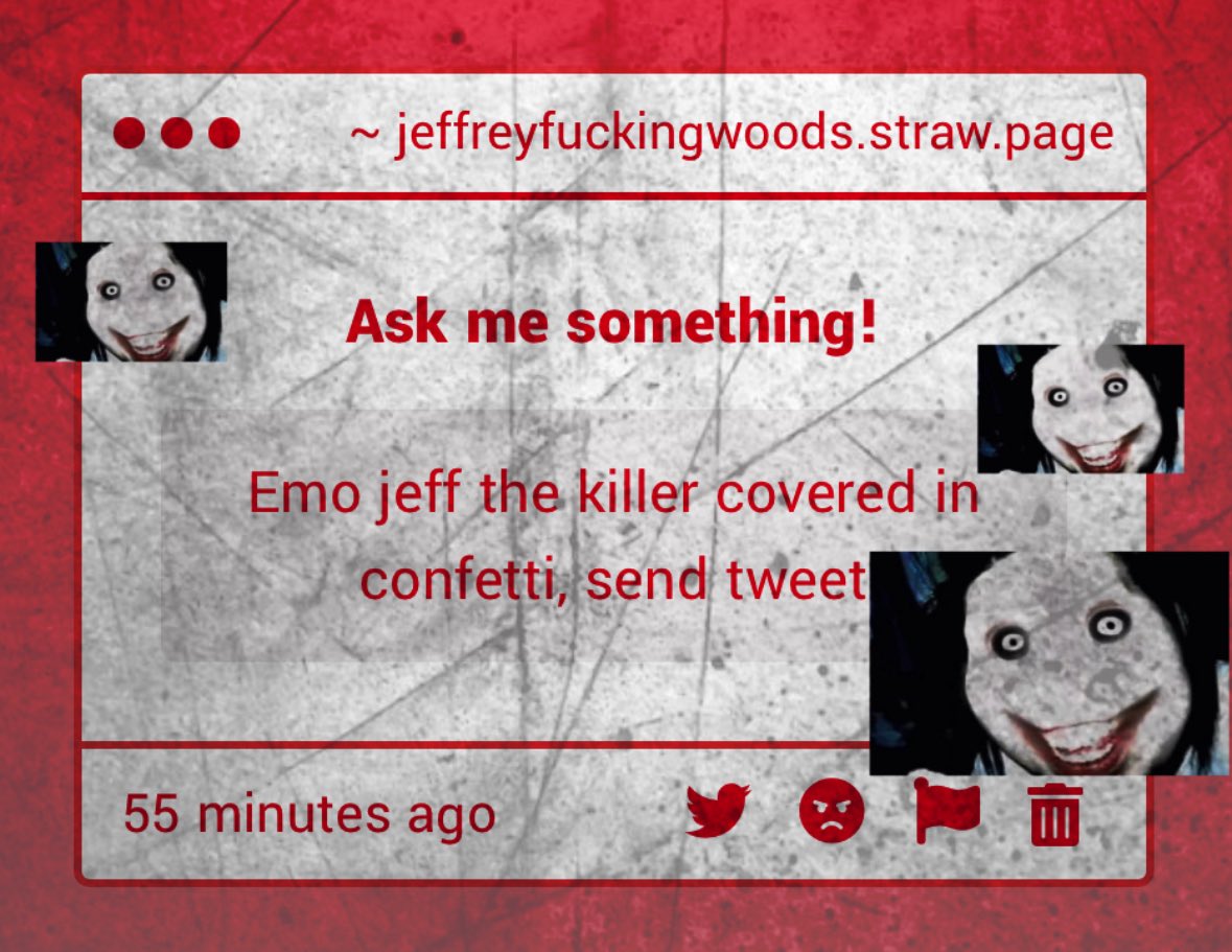 JEFFREY FUCKING WOODS tweet media