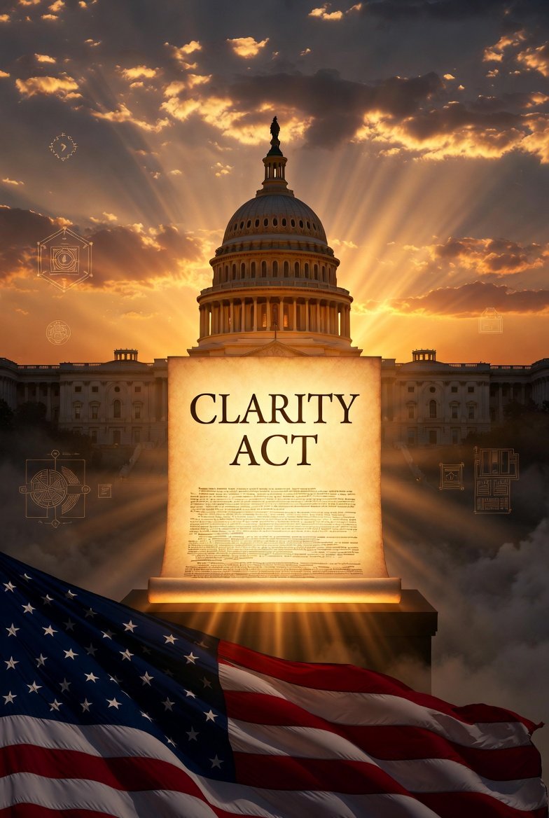 Eze_Wilberforce's tweet photo. Tomorrow is July 13th. Will the latest version of the CLARITY Act finally be released, or will we see yet another delay?  

Pass it NOW!! https://t.co/Gb5J2PakbZ