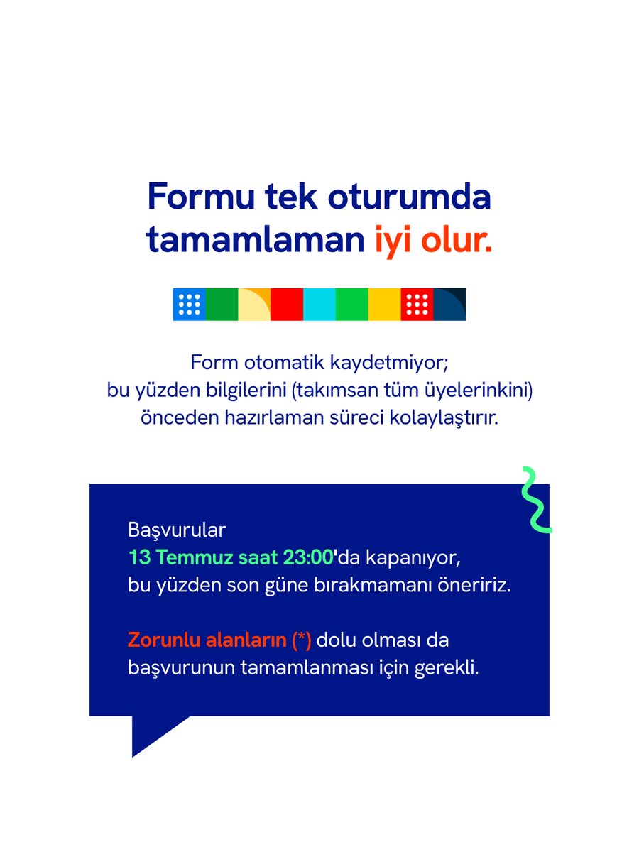 EUDelegationTur's tweet photo. Aradığımız mükemmel bir çözüm değil. Öğrenmeye açık olman, merak etmen ve katkı sunmaya istekli olman.

Başvurunun önemli bir bölümünü ise altı açık uçlu soru oluşturuyor. Soruları kendi sesinle, samimi ve somut şekilde yanıtlaman başvurunu güçlendirecektir.

🇪🇺🇹🇷 https://t.co/Wn00N8q36C
