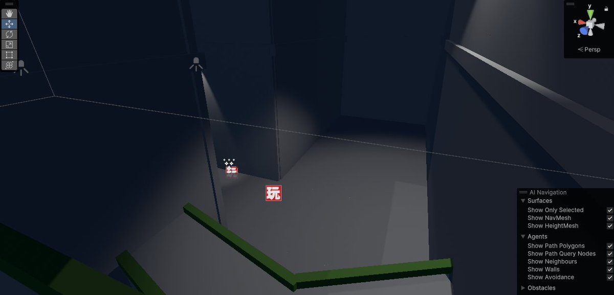 WGameDevStudios's tweet photo. They say market your game early, but they never agree on how early, so enjoy some blockouts. 🐈

Can you feel that AAA quality? 😂

Although it would be really interesting to see how this looks when it's had an art pass. 👀
#unity #gamedevelopment #playmaker https://t.co/swTTzZNhVo