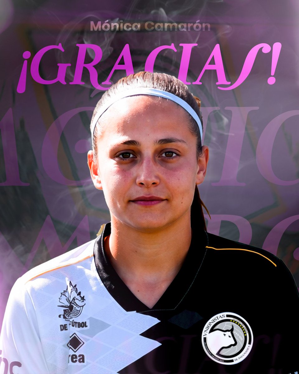 UnionistasFem's tweet photo. 🔙 Mónica Camarón cierra su etapa en Unionistas Femenino tras una brillante temporada 25/26.

⚽ 21 partidos. 🎯 30 goles.
Una campaña para el recuerdo que nos ha hecho disfrutar de principio a fin.

👏 ¡Gracias por defender estos colores y mucha suerte en tu nueva etapa, Mónica! https://t.co/JHjvH5VF35