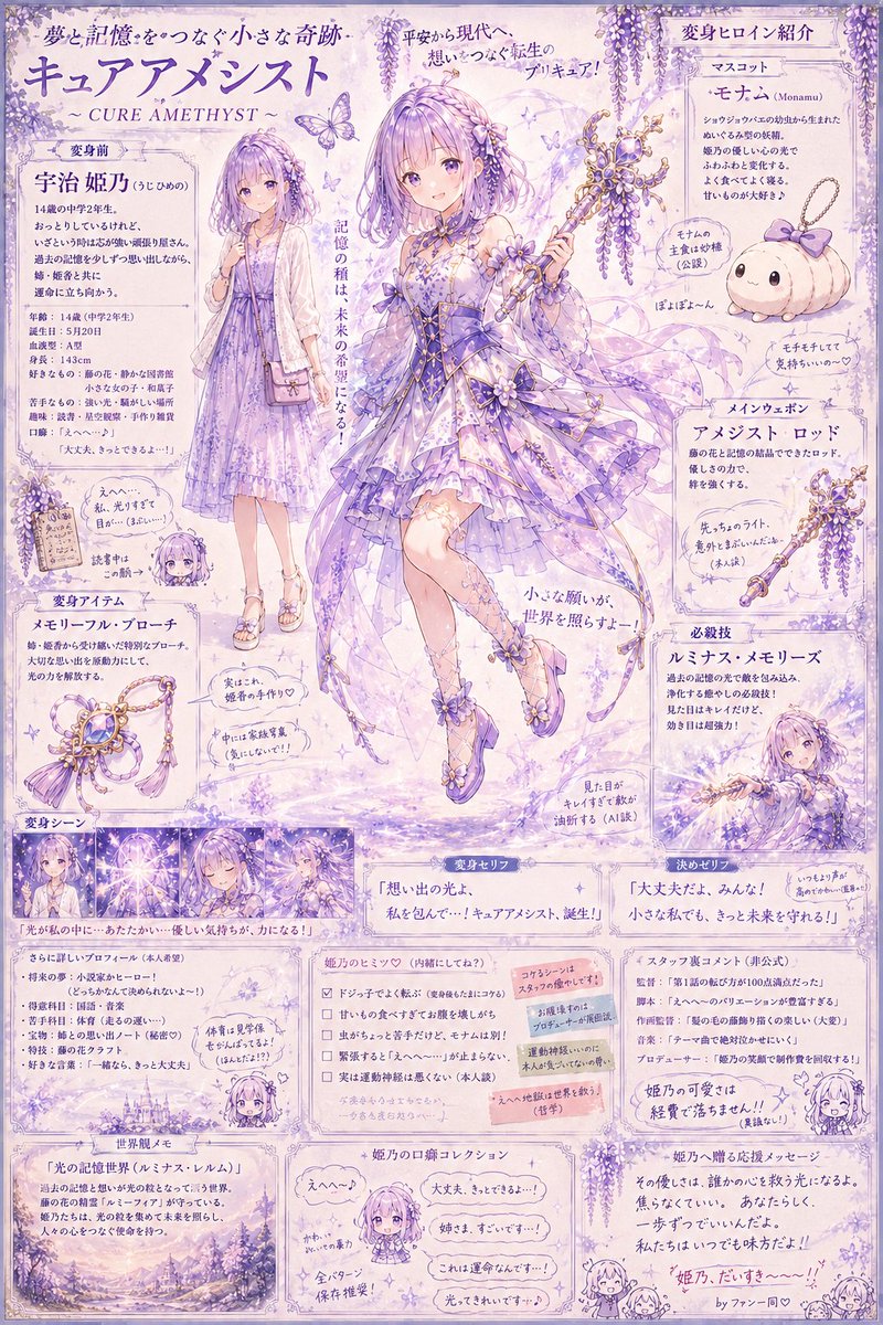 cItO0NQIcg85274's tweet photo. #誰でもプリキュアプロジェクト
初めましてm(__)m
面白そうだったので参加させていただきました。
なんか真面目過ぎる気がしますねぇ(-ω-;)ウーン
＃AIイラスト ＃ChatGPT https://t.co/TWfrINE0Ew