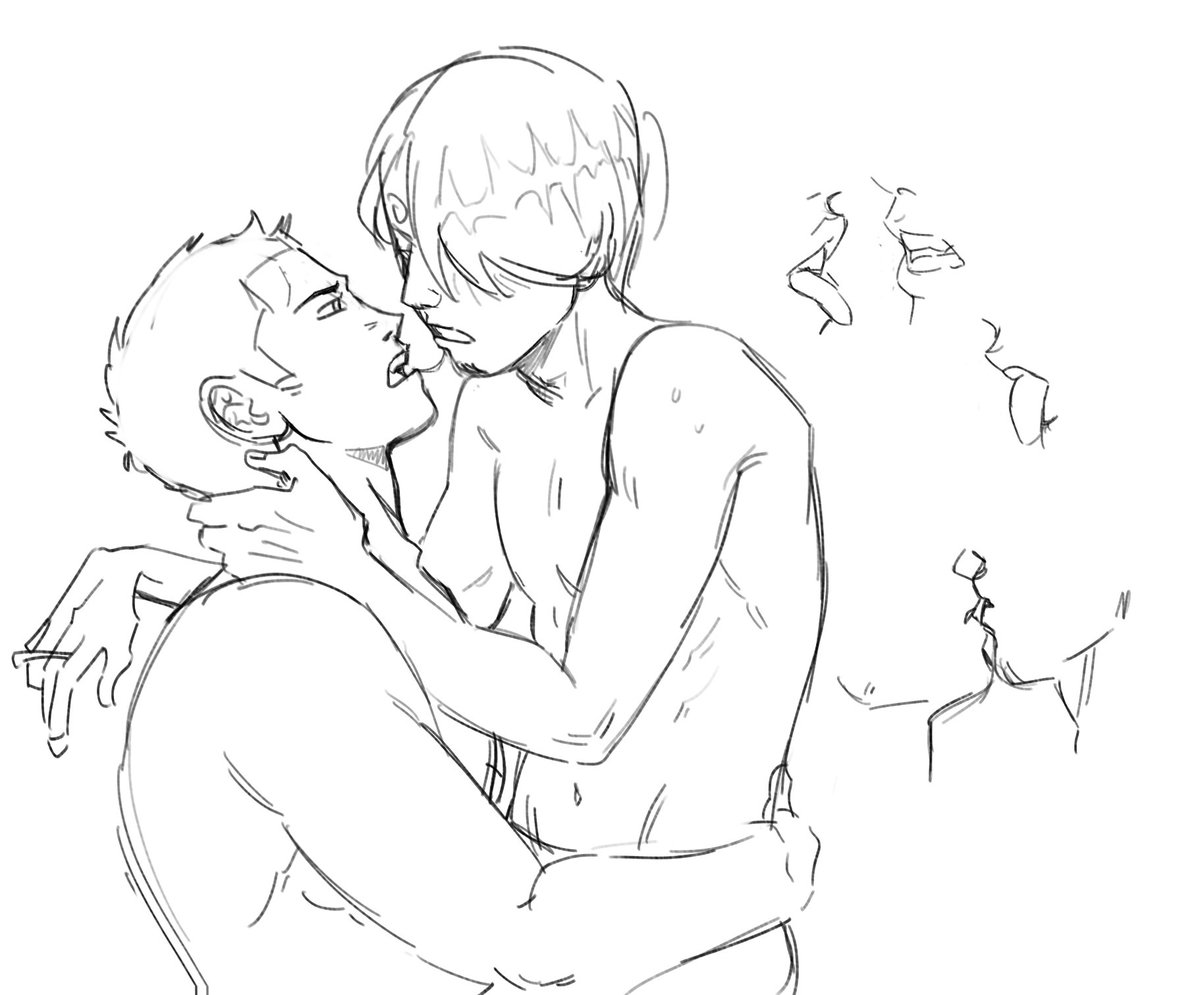 bbgsafterhours's tweet photo. why are kisses so hard to draw #zosan https://t.co/oF0pyCv0pF