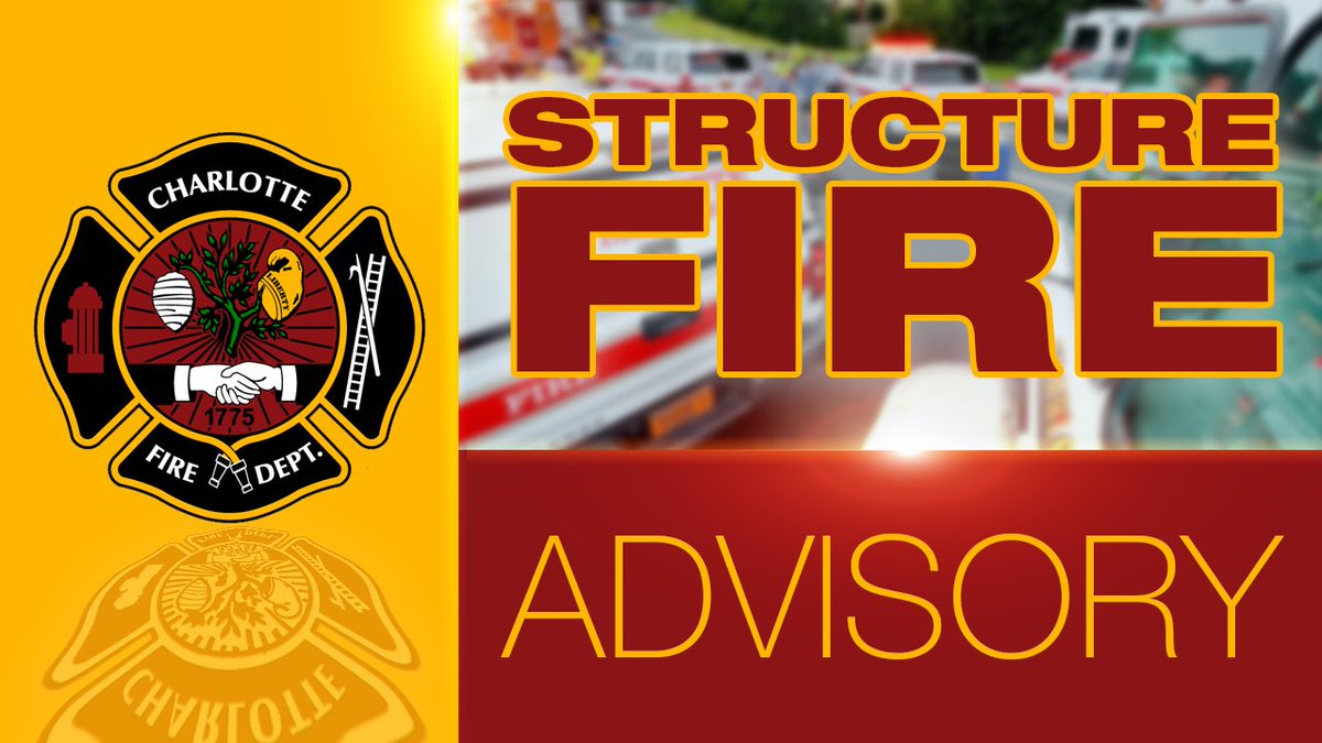 charlottefire's tweet photo. STRUCTURE FIRE:  4300 block Kobuk Ln. Light smoke showing on arrival. https://t.co/7d1udvVCqj
