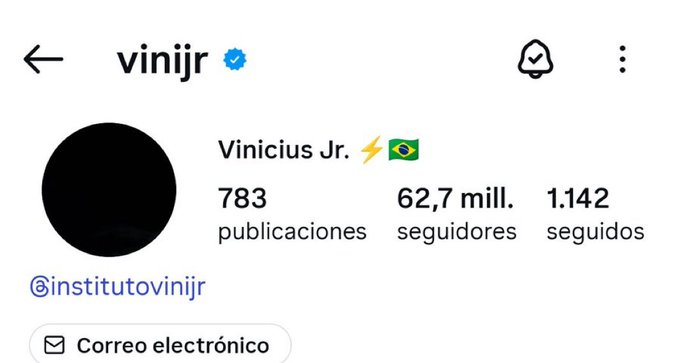 Cr7stianismo_'s tweet photo. 🚨Vinícius Junior se ha cambiado la foto de perfil de Instagram.

Se viene⌛️⌛️⌛️⌛️⌛️⌛️ https://t.co/8C0LhJyv7o