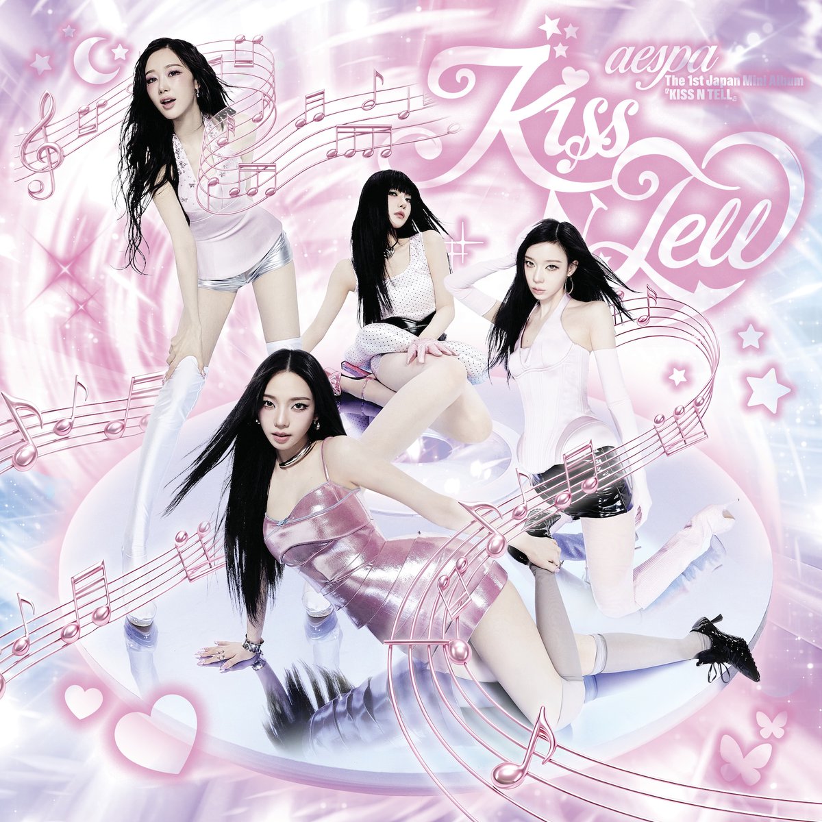 aespa 7/24(金)発売 The 1st Japan Mini Album『KISS N TELL』 🎁ec