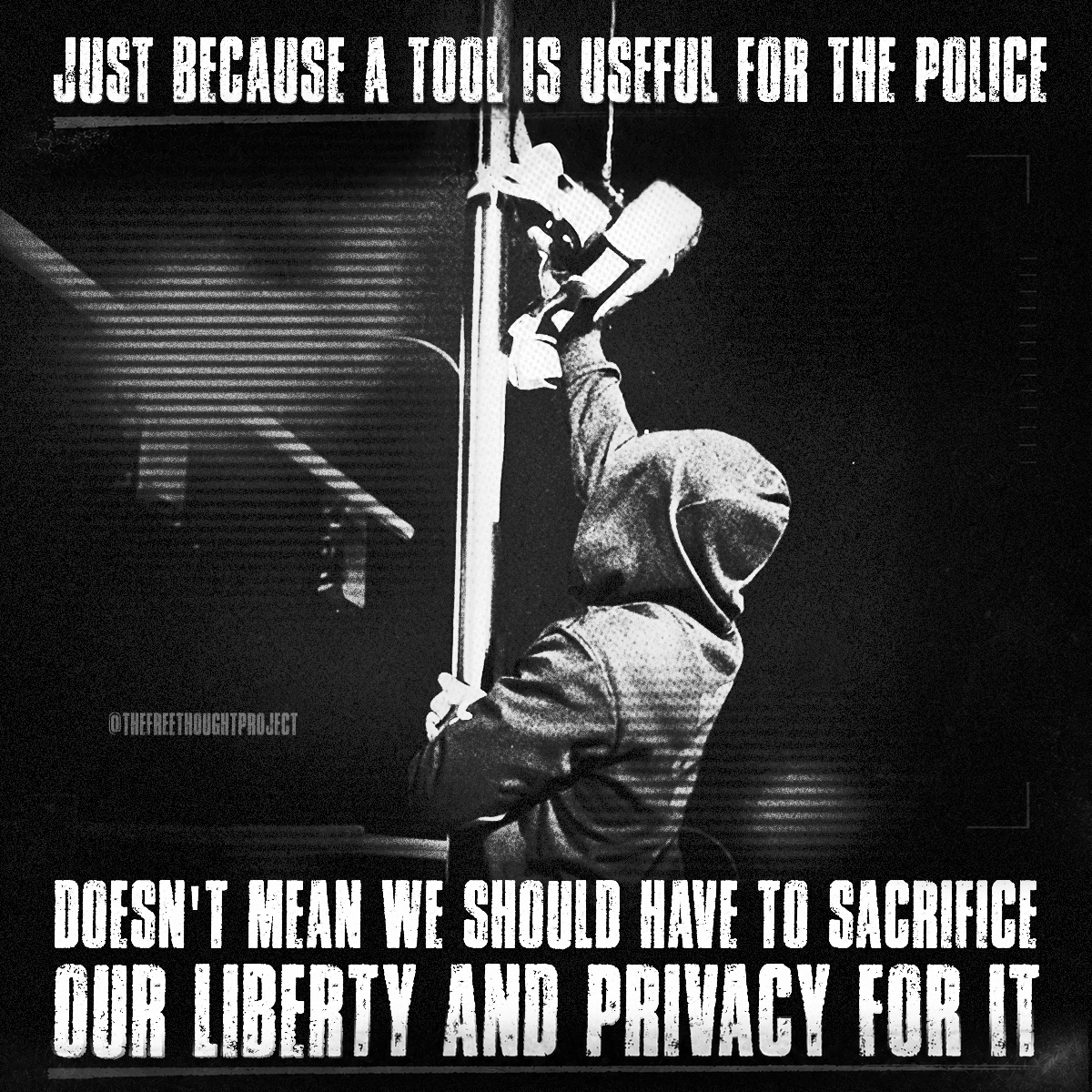 PoliceThePolic1's tweet photo. Freedom or the illusion of safety? Can't have both... https://t.co/Glmdtf0tCO