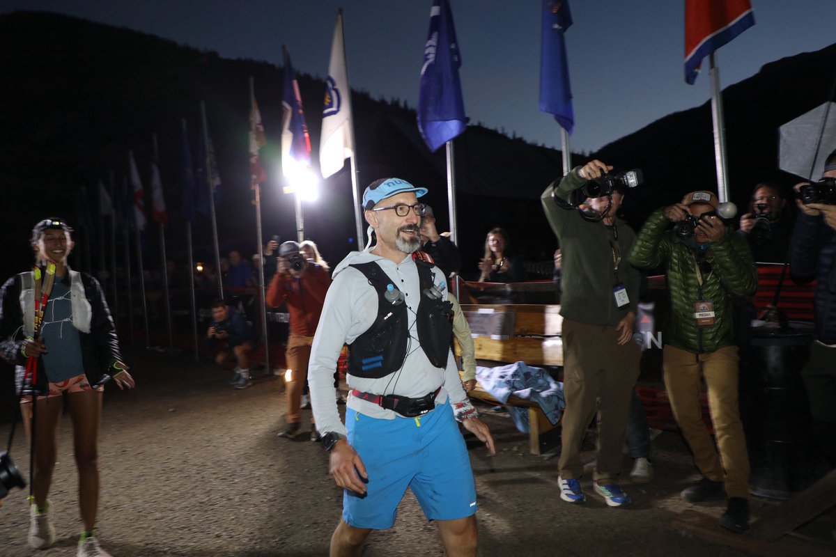 iRunFar's tweet photo. Let’s celebrate these Hardrock 100 Golden Hour finishers! They both finished in the final hour of the 48-hour race. #HR100 https://t.co/jH3QFrDlB9