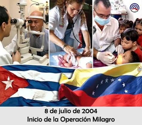 EloyMont1's tweet photo. Cuba y Venezuela, Fidel y Chavez demostraron que la solidaridad es el  camino. Misión Milagro ha devuelto la esperanza a millones. Así se construye hermandad.  #CubaSoberana #CubaEstaFirme  #100AñosConFidel @CubaCubacons  @CubaCubacons 
@ecoi16 https://t.co/LRQ3dWCltm