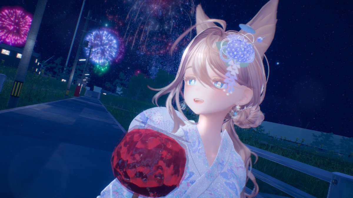 8797_vr's tweet photo. World：nagisa no machi yoru

#VRChat
#Marycia3D https://t.co/ROlcpKV8lu