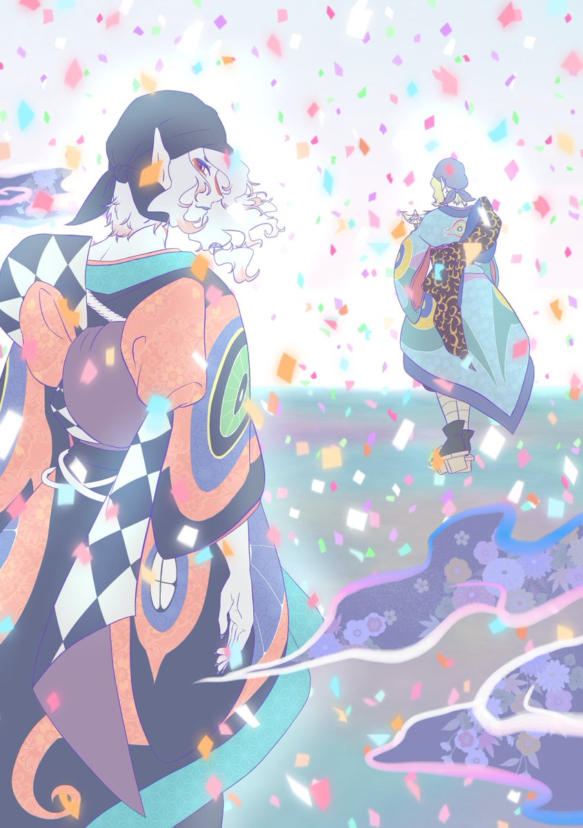 shirousagi_mono's tweet photo. 人の世がある限り─･･･

#モノノ怪_FA
#モノノ怪芸術祭2_平面作品部門 https://t.co/hPpqd1pcXR